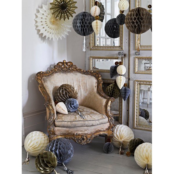 Papierowa dekoracja Giant Bubble Red XL-image-3