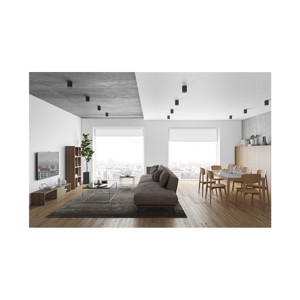 Stolik z chromowaną podstawą i zielonym blatem marmurowym TemaHome Prairie, 75 x 120 cm-image-2