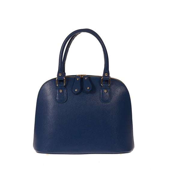 Niebieska skórzana torebka Pitti Bags Bonita