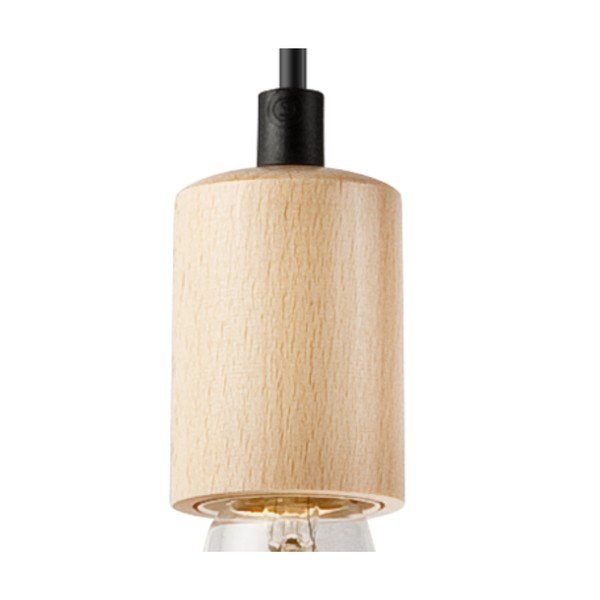 Lampa wisząca w naturalnym kolorze Leon – LAMKUR-image-4