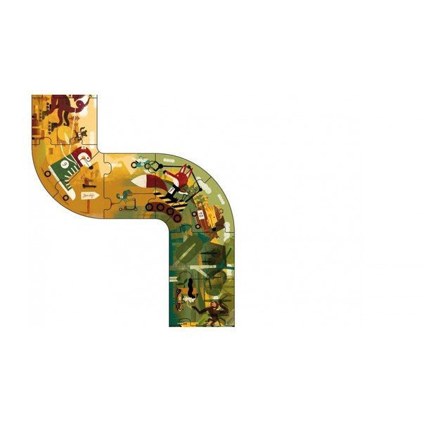 Długie puzzle Wyścig Londji, 54 elementy-image-3