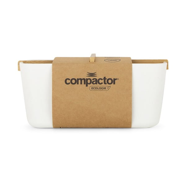 Biały organizer łazienkowy Compactor Ecologic, 21x8 cm-image-3