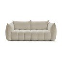 Beżowa sofa z materiału bouclé 234 cm Azra – Bobochic Paris