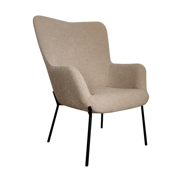 Beżowy fotel Glasgow – House Nordic