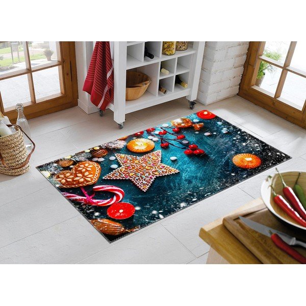 Dywan Vitaus Christmas Period Star Cookie, 50x80 cm-image-1