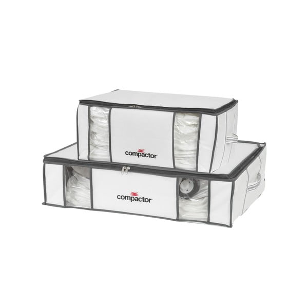 Zestaw 2 pojemników na ubrania Compactor Storage Organizers