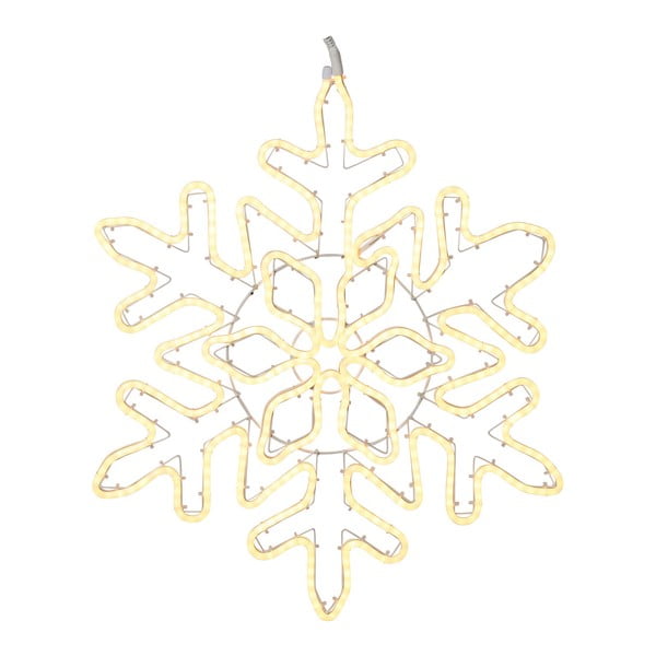 Dekoracja świetlna w kształcie płatka śniegu LED Best Season NeoLED Snowflake Gold