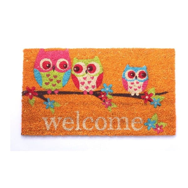 Wycieraczka Welcome Owls, 40x70 cm