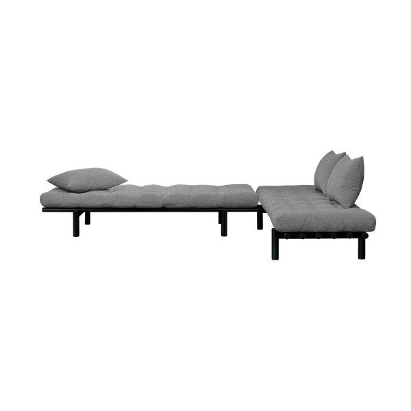 Sofa z jasnoszarym pokryciem Karup Design Pace Black/Granite Grey-image-4