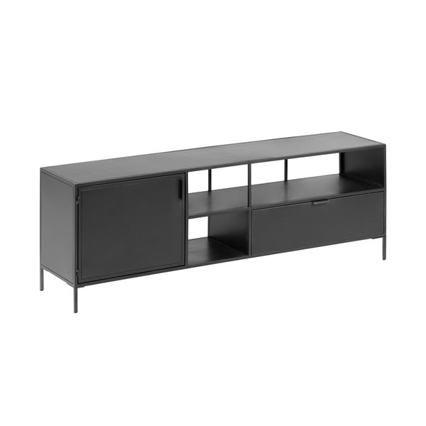 Czarna komoda pod TV Kave Home Shantay-image-3