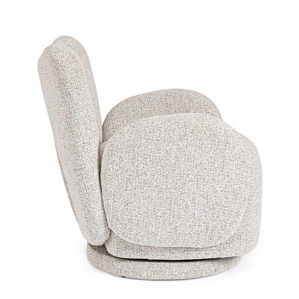 Jasnoszary obrotowy fotel Harper – Bizzotto-image-3