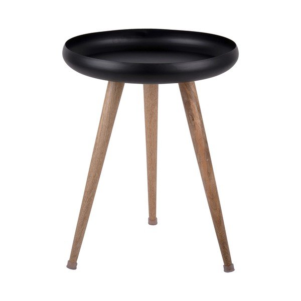 Metalowe okrągłe stoliki zestaw 3 szt. Tripod – Leitmotiv-image-4