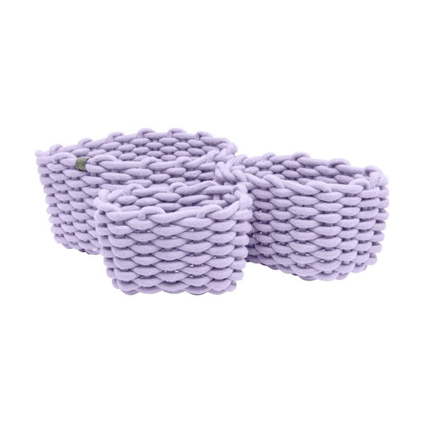 Tekstylne koszyki zestaw 3 szt. 30x25x19 cm Tom Tailor – Wenko