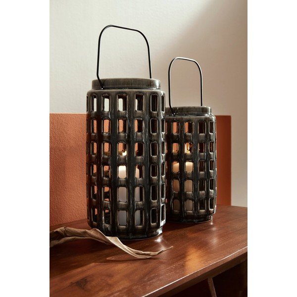 Ceramiczny lampion (wysokość 30 cm) Darreh – Bizzotto-image-3