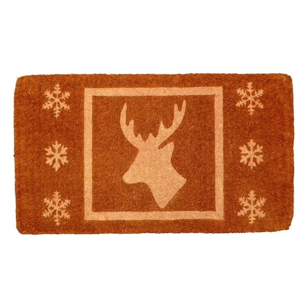 Wycieraczka Christmas Deer Brown, 73x45 cm