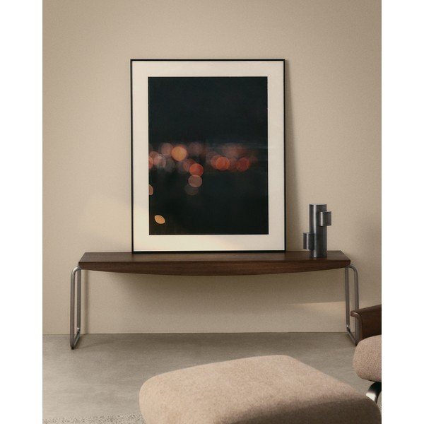 Brązowa ławka Tarsel – Kave Home-image-1