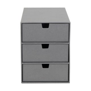 Szary organizer z 3 szufladkami Bigso Box of Sweden Ingrid