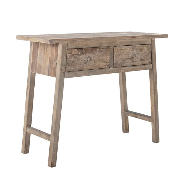 Konsola z litego drewna sosnowego w naturalnym kolorze 40x100 cm Camden – Bloomingville-image-2
