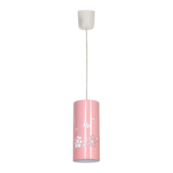 Różowa lampa wisząca Glimte Pipi Lungo Uno