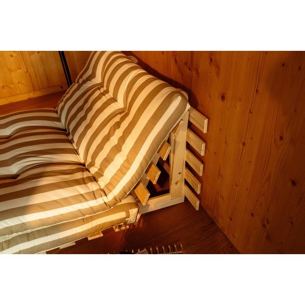 Beżowa/kremowa rozkładana sofa 140 cm Roots – Karup-image-4