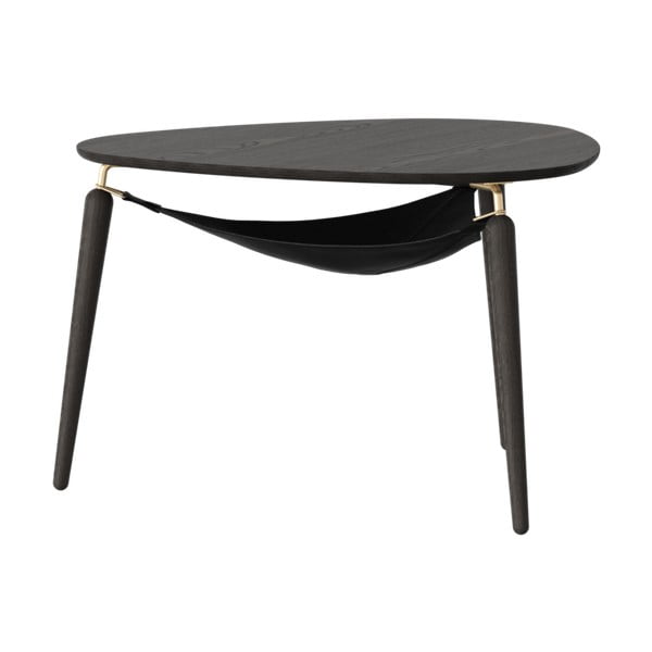 Czarny stolik ø 80 cm Hang Out – UMAGE-image-2