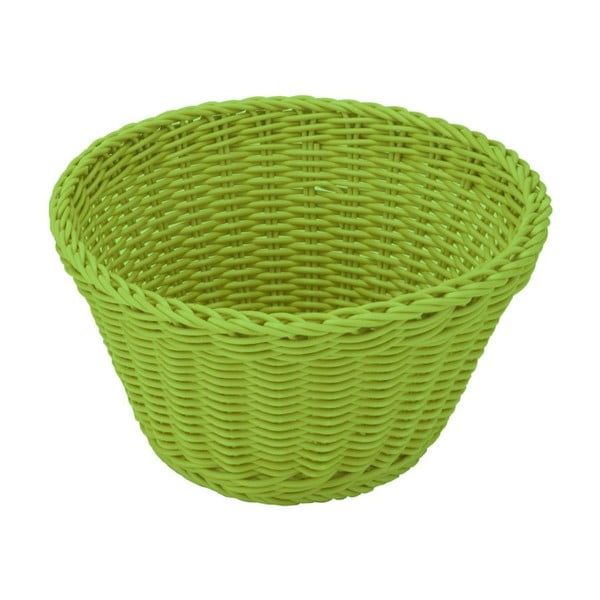 Zielony koszyczek stołowy Saleen, ø 18 cm
