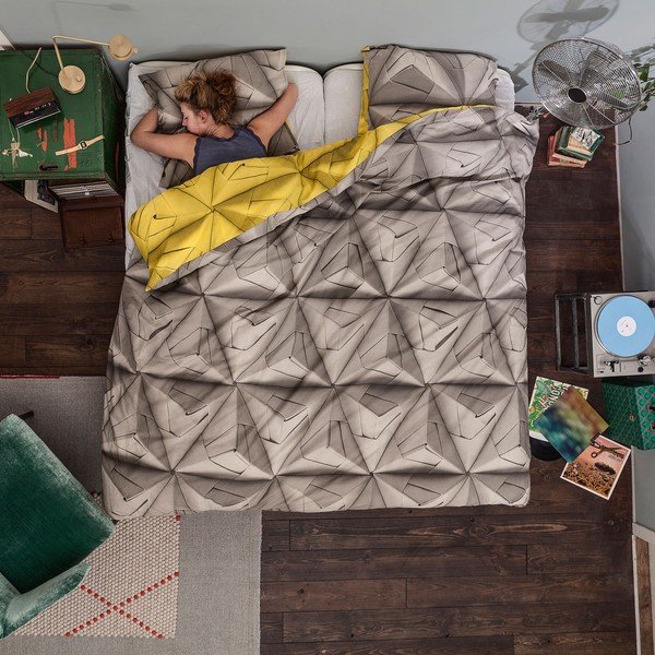 Pościel Snurk Monogami Yellow 200x200 cm-image-2