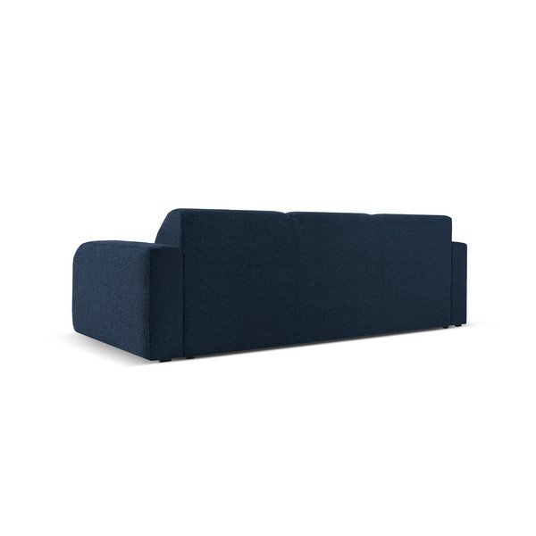 Ciemnoniebieska sofa z materiału bouclé 235 cm Molino – Micadoni Home-image-3