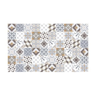 Zestaw 60 naklejek ściennych Ambiance Cement Tiles Liliania, 15x15 cm