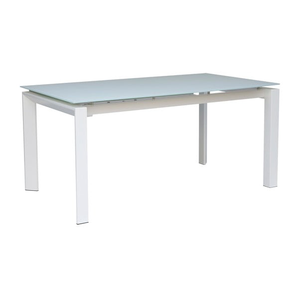 Biały stół rozkładany sømcasa Marla, 140 x 90 cm