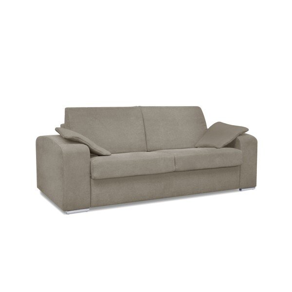 Beżowa trzyosobowa sofa rozkładana Cosmopolitan design Cancun-image-1