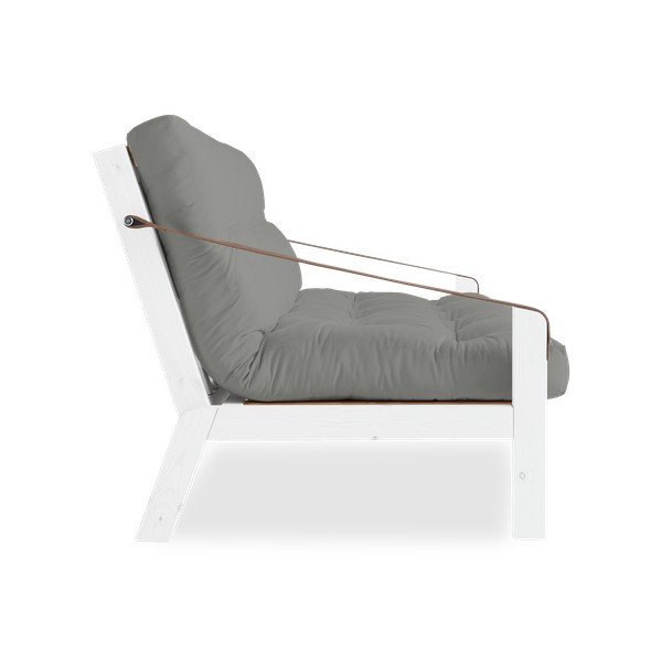 Sofa rozkładana Karup Design Poetry White/Grey/Light Bordeaux-image-4