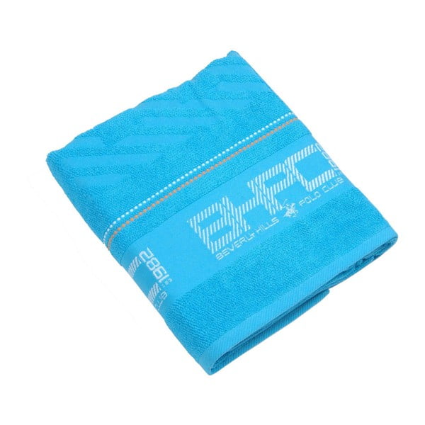 Ręcznik bawełniany BHPC 80x150 cm, pastelowy niebieski