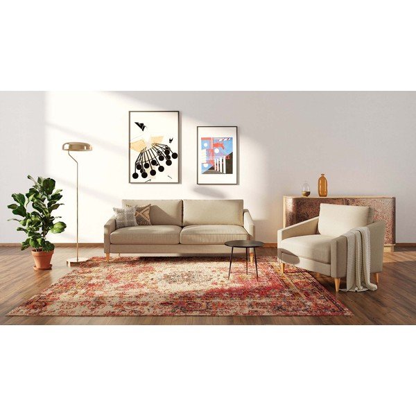 Beżowa sofa 200 cm Karoto – Ame Yens-image-3