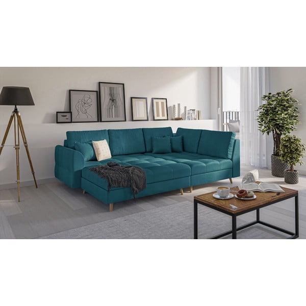 Turkusowy podnóżek Ariella – Ropez-image-3