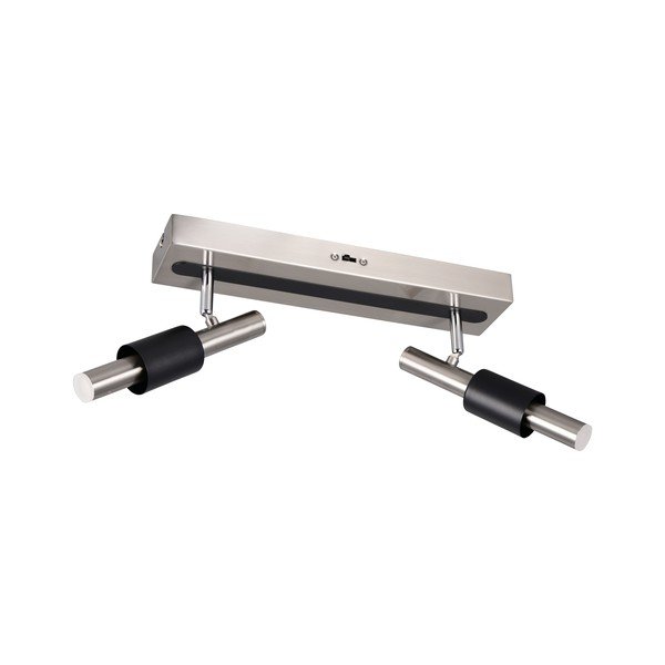 Lampa punktowa LED w czarno-srebrnym kolorze 20,5x42 cm Ikaris – Trio Select