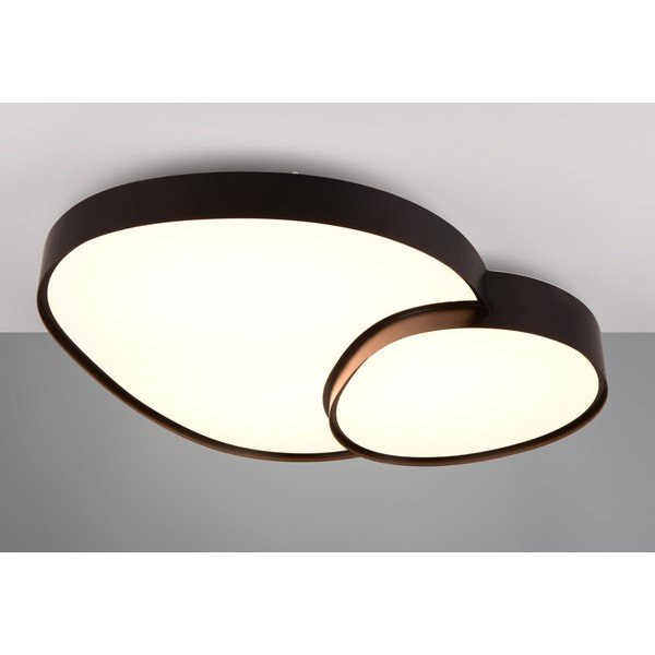 Czarna lampa sufitowa LED 63.5x77 cm Rise – Trio-image-1