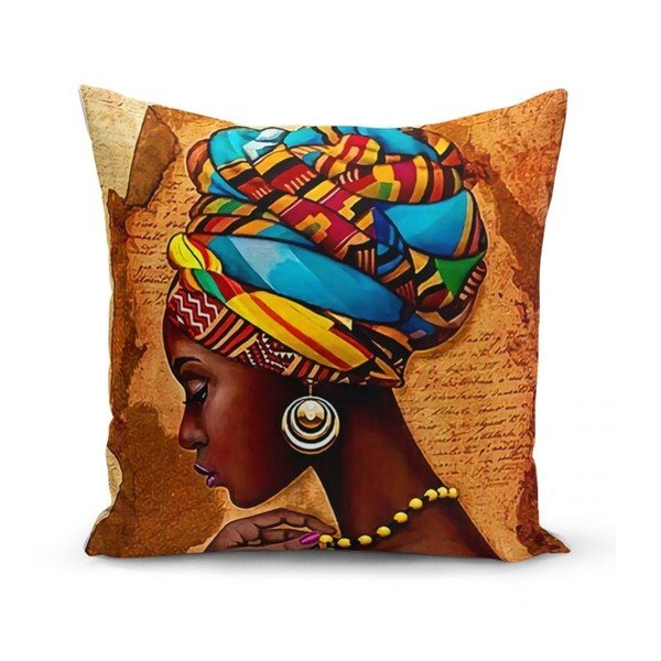 Zestaw 3 poszewek na poduszkę Minimalist Cushion Covers African Culture, 45x45 cm-image-3