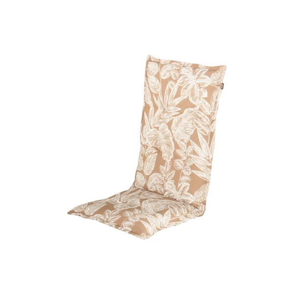 Biała/brązowa ogrodowa poduszka do siedzenia 50x123 cm Eva – Hartman
