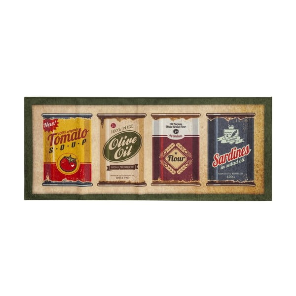 Wysoce wytrzymały dywan kuchenny Webtapetti Caddy, 60x150 cm-image-1