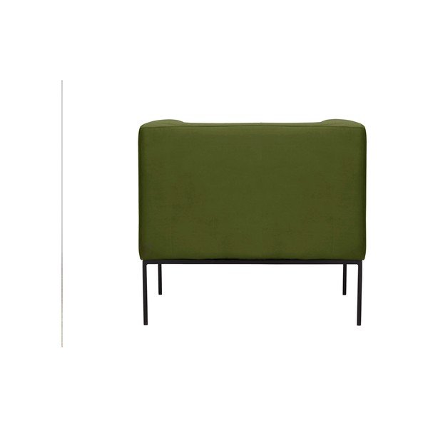 Zielony fotel z metalowymi nogami Windsor & Co Sofas Neptune-image-3