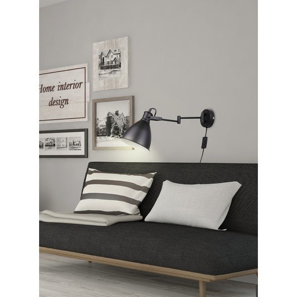 Czarny metalowy kinkiet Espera – Candellux Lighting-image-4