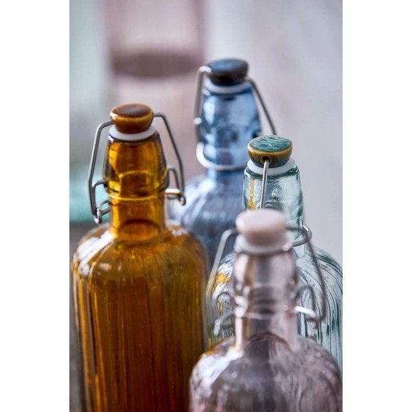 Różowa szklana butelka 750 ml Kusintha − Bitz-image-2