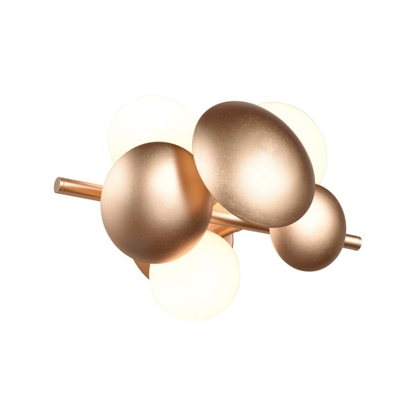 Kinkiet w biało-złotym kolorze Bubble – Trio Select-image-3