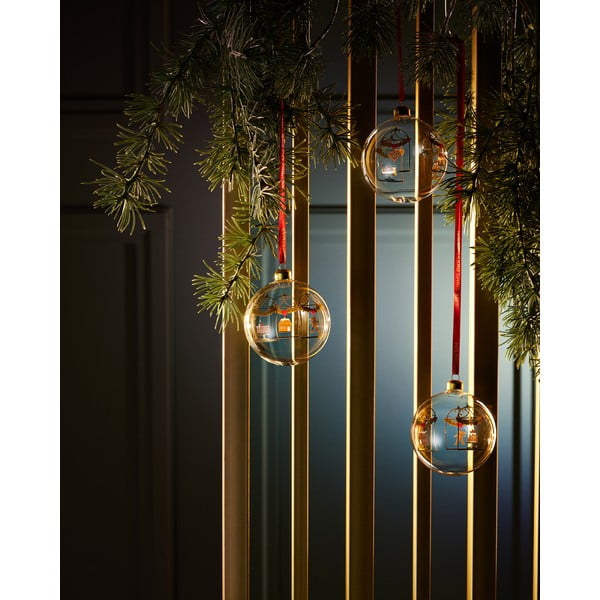 Szklana ręcznie dmuchana bombka ø 8 cm Annual Christmas Bauble – Holmegaard-image-2