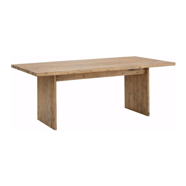 Brązowy stół z litego drewna akacjowego Støraa Lai, 90x160 cm