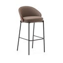 Brązowy hoker (wysokość siedziska 77 cm) Eamy – Kave Home