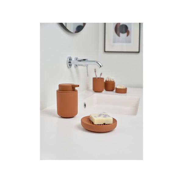 Pomarańczowa porcelanowa mydelniczka Ume – Zone-image-3