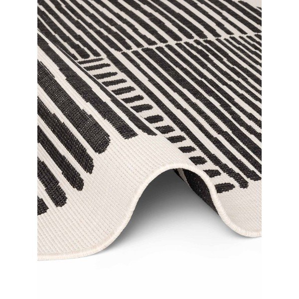 Czarny/kremowy okrągły dywan odpowiedni na zewnątrz ø 200 cm Haringey Bounds – Ted Baker-image-4