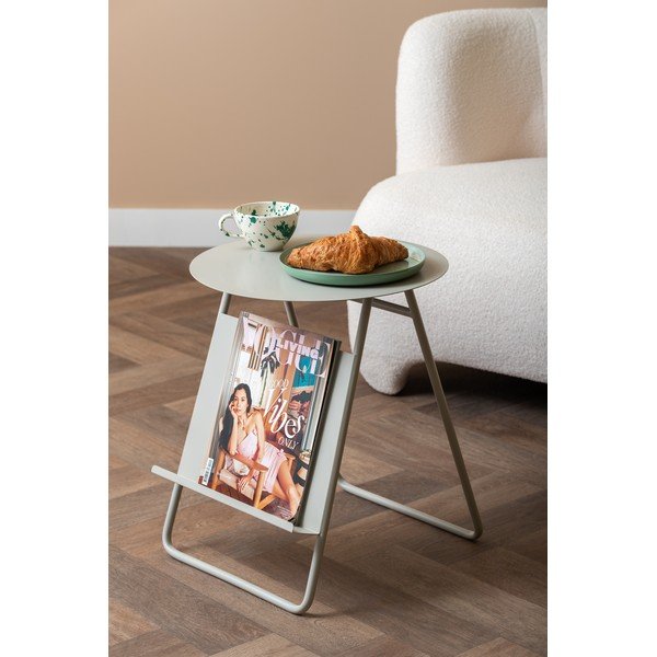 Metalowy okrągły stolik ø 40 cm Esencia – Leitmotiv-image-1